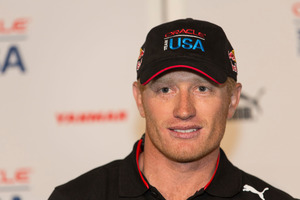 Oracle skipper Jimmy Spithill. Photo / GILLES MARTIN-RAGET