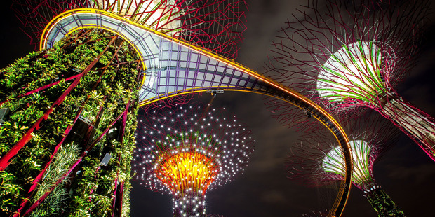 Jam-pack your stopover in Singapore with great food, shopping and sightseeing. Photo / Getty Images