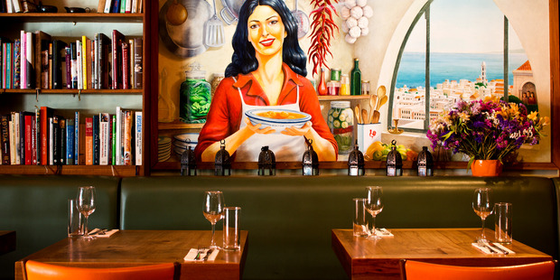 Interior detail from Ima restaurant in downtown Auckland. Photo / Babiche Martens.