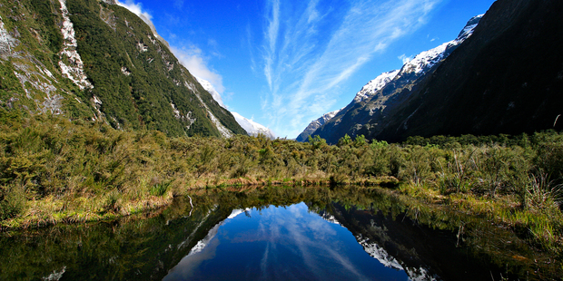 The great sights of the Milford Track are renowned among hikers. Photo / Venetia Sherson