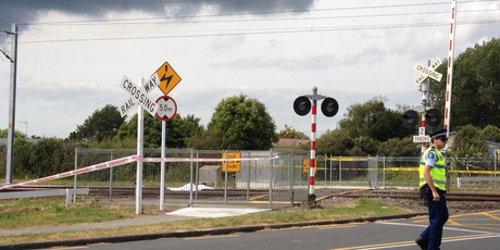 A 12-year-old girl died after being struck by a train in the Auckland suburb of Takanini. Photo / Brett Phibbs