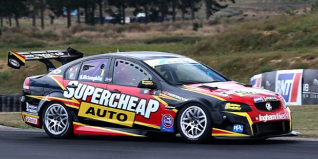 Scott McLaughlin in the Supercheap Auto Holden Commodore