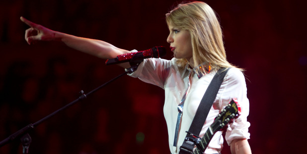 Swift was confident, energetic, chatty, and all smiles as she basked in adoration of her fans. Photo / Brett Phibbs