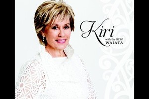 CD cover: Waiata by Kiri Te Kanawa.
