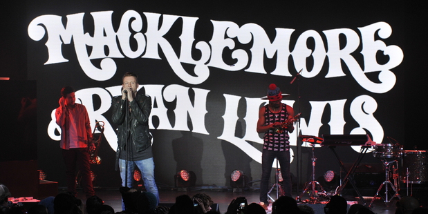 Macklemore & Ryan Lewis. File photo / AP