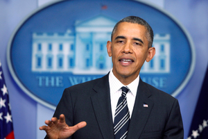US President Barack Obama hailed the deal as putting "substantial limitations" on Iran's nuclear program. Photo / AP
