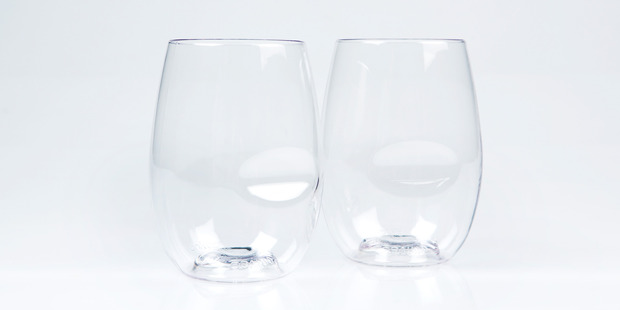 Govino stemless wine glasses are perfect for summer picnics or drinks outside.