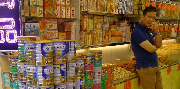 Infant formula makers expect the $15 billion Chinese market to double by 2017, even without the effects of a relaxation of the one-child policy. Photo / Christopher Adams