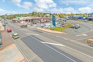 The Caltex service station and retail outlets at Wellsford are a handy stopping point for a heavy volume of traffic.