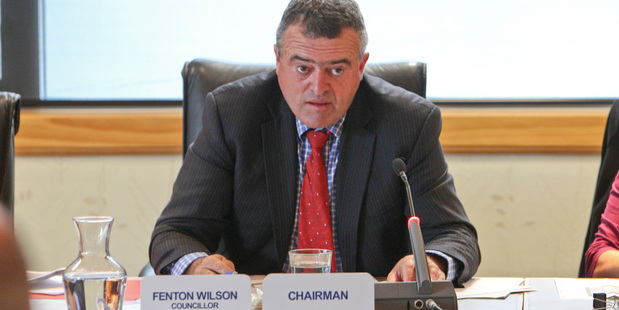 FORMAL: A request by Hawke's Bay Regional Council chairman Fenton Wilson for male councillors to wear ties was not taken up by Rex Graham and Tom Belford. PHOTOS/GLENN TAYLOR