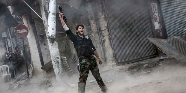 The uprising in Syria started with peaceful demonstrations, but has since morphed into a bloody civil war influenced by hard-line jihadists. Photo / AP