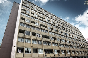 The Greys Ave apartment building.