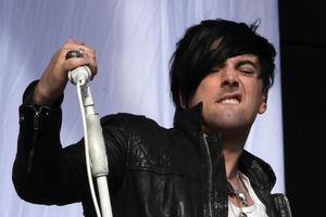 Lostprophets singer Ian Watkins. Photo / AP