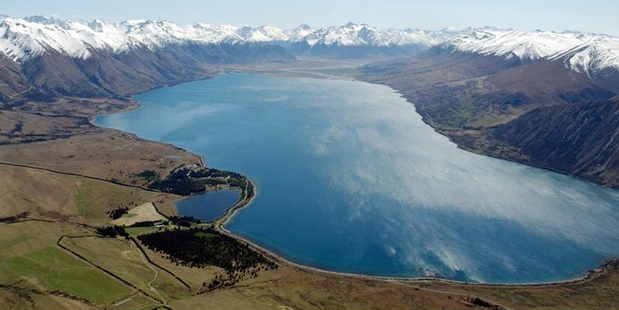 Lake Ohau, from which scientists hope to learn more about New Zealand's climate. Photo by Gerard O'Brien.