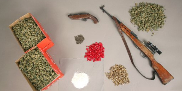 Some of the seized items