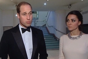 Prince William and Kate react to the death of Nelson Mandela.