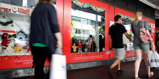 Smith and Caughey's really gets into the spirit of Christmas.