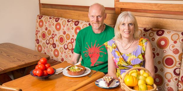 Jester House cafe owners Steve and Judy.
Photo / Pead