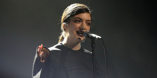 Lorde performs during the 27th Annual ARIA Awards in Sydney. Photo / Getty