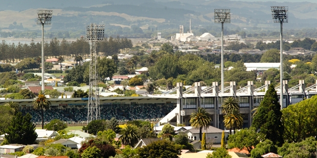 The All Blacks will meet Argentina in front of a crowd of almost 23,000 in McLean Park, Napier, next September. Photo/Warren Buckland