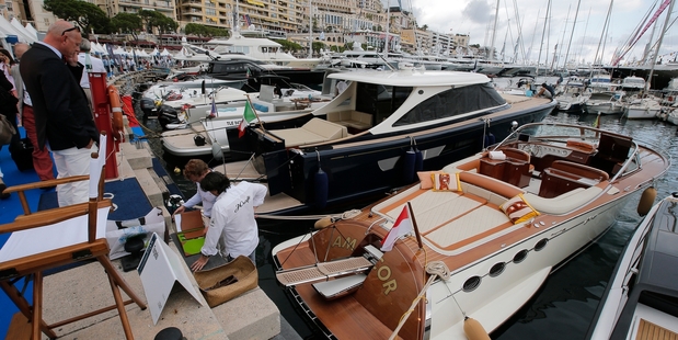 The Monaco Yacht Show. Photo / AP