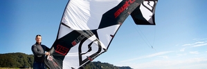 Jacob Kajavala from Bay of Plenty company Switch Kites which makes and sells kitesurfing equipment online. Photo/APN