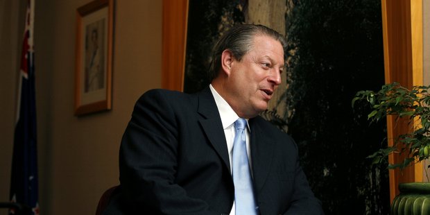 Former United States Vice-President Al Gore is a 'newly turned vegan'. Photo / Dean Purcell