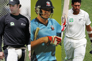 Chris Cairns (L), Lou Vincent (C) and Daryl Tuffey are being investigated by the ICC over match fixing claims. Photo / Getty Images.