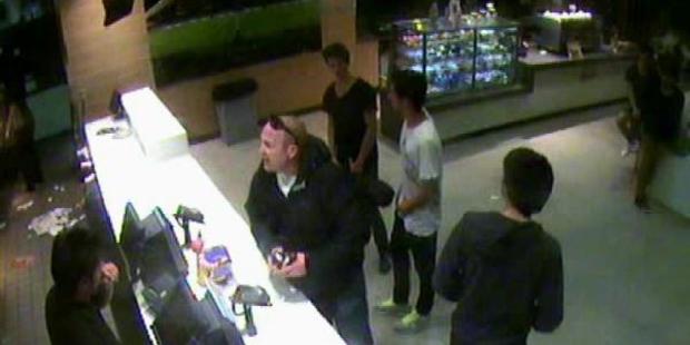 A suspect in the carjacking was captured on CCTV footage.