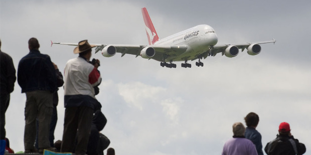 It's tough times for Australia's national carrier Qantas, which is complaining of an 'uneven playing field'. Photo / NZ Herald