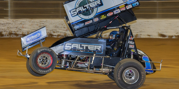Christchurch's Jamie Duff finished second ahead of another American in Sammy Swindell, above.