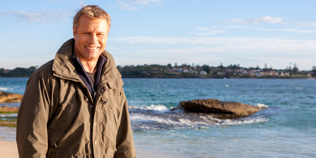 Andrew Ettinghausen, host of Discovery Channel's Shark Week.
