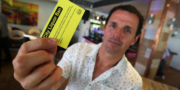 Clayton Mitchell will be giving a yellow card ban to irresponsible Xmas drinkers. Photo: Joel Ford