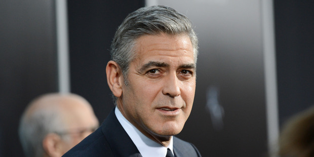 Actor George Clooney. Photo / AP