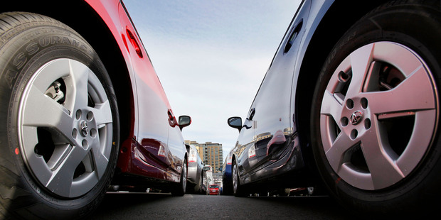 The American economy is improving, energy costs are down and credit is affordable, all factors leading to better car sales and hopes for growth in the industry. Picture / AP