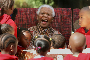 Former South African President Nelson Mandela. Photo / File / AP