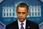 President Barack Obama pauses as he speaks in the briefing room of the White House in Washington. Photo / AP President Barack Obama pauses as he speaks in the briefing room of the White House in Washington. Photo / AP