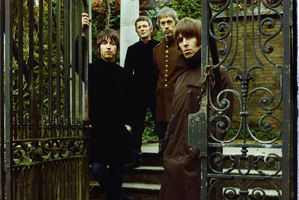 Liam Gallagher, right, and Beady Eye.