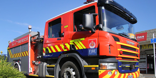 One of the sixteen residents had to be saved by a fireman and taken to Bay of Island's Hospital.