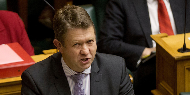 Labour Party MP David Cunliffe speaks in the house. Photo / Marty Melville