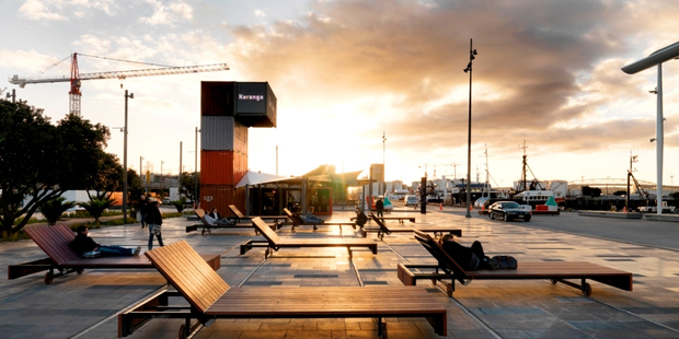 Silo Park has twilight markets and movie nights.