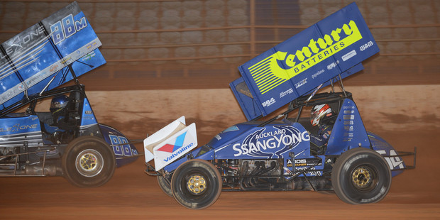 Returning sprintcar driver and current midget 1NZ Michael Pickens is the favourite at $2.50. Photo / File.