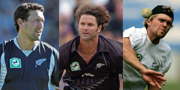 Daryl Tuffey, Chris Cairns and Lou Vincent are under probe. Photos / NZPA, APN
