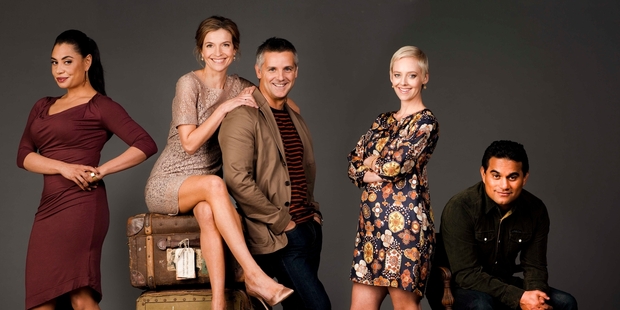 The Nothing Trivial cast (from left, Nicole Whippy, Tandi Wright, Shane Cortese, Debbie Newby-Ward and Blair Strang) understand why the fans are upset.