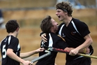 Robert Creffier celebrates a goal in Hawke's Bay colours during a tournament in Napier. Photo/File. Robert Creffier celebrates a goal in Hawke's Bay colours during a tournament in Napier. Photo/File.