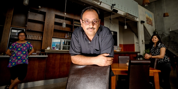 Darius Karani will allow a spirit medium into his Botany, East Auckland, restaurant. Photo / Jason Dorday