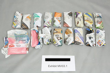 Bags of ConacNT seized in Operation Ghost. Photo / NZ Police
