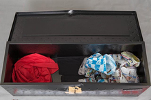The contents of a lock box which contains ContacNT. Photo / NZ Police