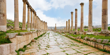 Jerash has the most impressive Roman ruins in Jordan. Photo / Thinkstock