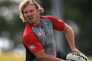 Todd Lowrie preparing for Warriors duty. Photo / Getty Images